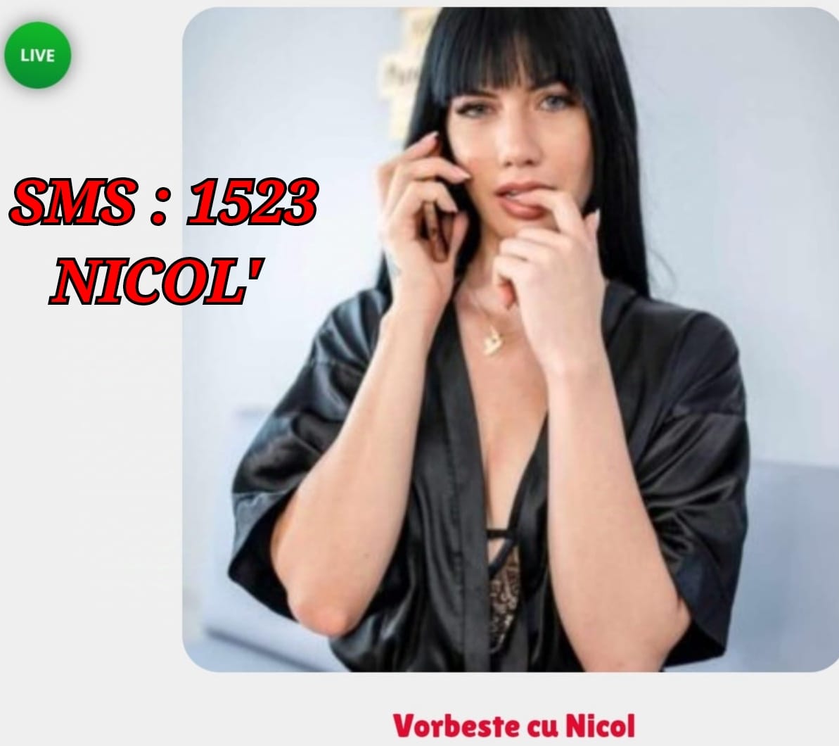 Escorta Oras: Toată Tara - Escorta Telefon: 0906760958 -  Servicii Escorta : Buna, sunt aici pentru tine , dragul meu ! Îți place să fii dominat sau preferi să preiei controlul? Hai să ne jucăm cu fanteziile noastre fără să ne deranjeze careva .  Sună-mă la Nr afișat sau lăsă sms la Nr 1523 cu textul - EROTIC
