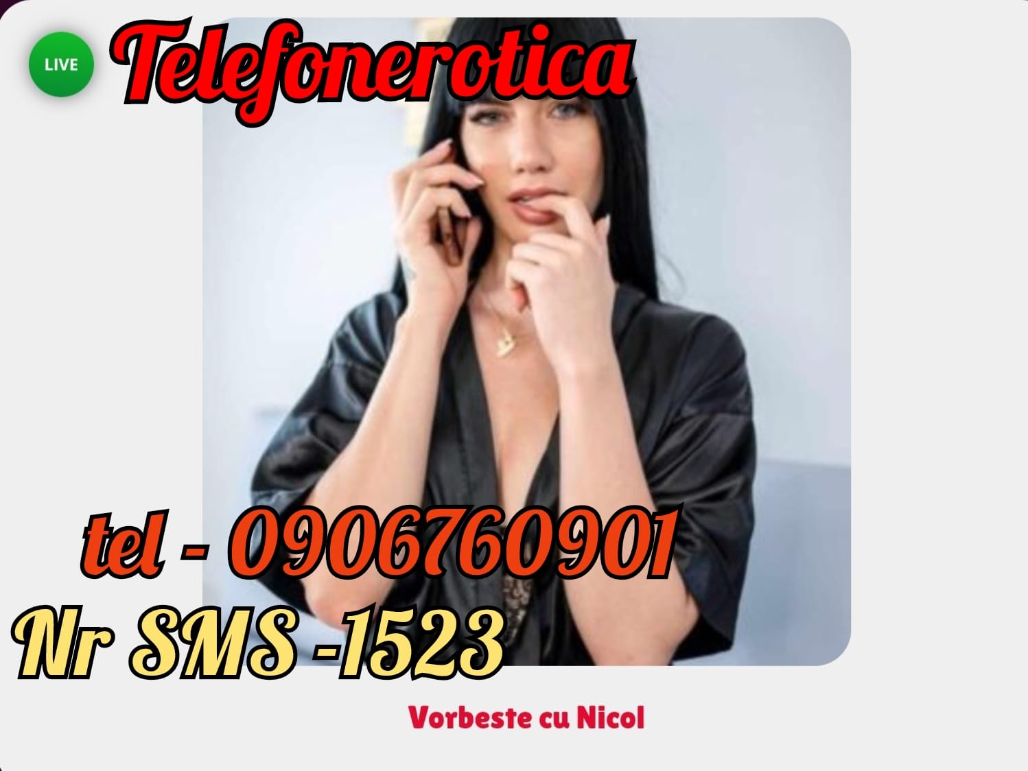 Escorta Oras: Constanța - Escorta Telefon: 0906120120 -  Servicii Escorta : Bună ! Sunt Ana, am 31 de ani.  Sunt o tipă liberă, plăcută, nebunatică , și sexy.  Doresc să trăiesc împreună cu tine toate fanteziile tale la intensitate maximă.  Vreau să îți îndeplinesc fanteziile sexuale neștiute de nimeni.  Îmi place să o simt peste tot.  .  .  o poți avea de 12 cm dar și de 21 cm.  .  .  .  fac față.  .  .  Tu , crezi că te tine de mine ? Sunt sigură că da.  .  .  .  Aștept un apel de la tine la Nr afișat.  Tarif -( 1, 7 o euro TVA / min) .  Exclusiv celor peste 18 ani .  Daca ne vom înțelege bine poate ieșim chiar la o cafea .  Pup dulce, daca ești timid îmi poți trimite mesaj la numărul scurt de telefon 1523 ( tarif 1.  5€) /
