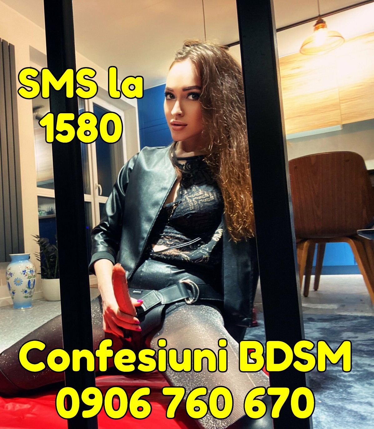 Bucuresti Si Toata Tara - Escorta Sexy - Suntem doua stapane sexy, recrutam sclav sa-l folosim si supunem perversiunilor noastre, limita este acolo cat te tine! Ptr fetishuri si orice fantezie BDSM cat si altele; avem si bull dotat daca vrei sa incerci cuckold sau alte jocuri in grup! Contact la telef 0906-760-888 sau si prin sms la nr 1580 (trimite textul DOUA STAPANE) ca sa discuti cu una din noi sau ambele, doar sa fii major! Tarif 1, 9 eur/min si 1, 5 eur/sms, fara tva.  NON-STOP si ptr incepatori sau curiosi /