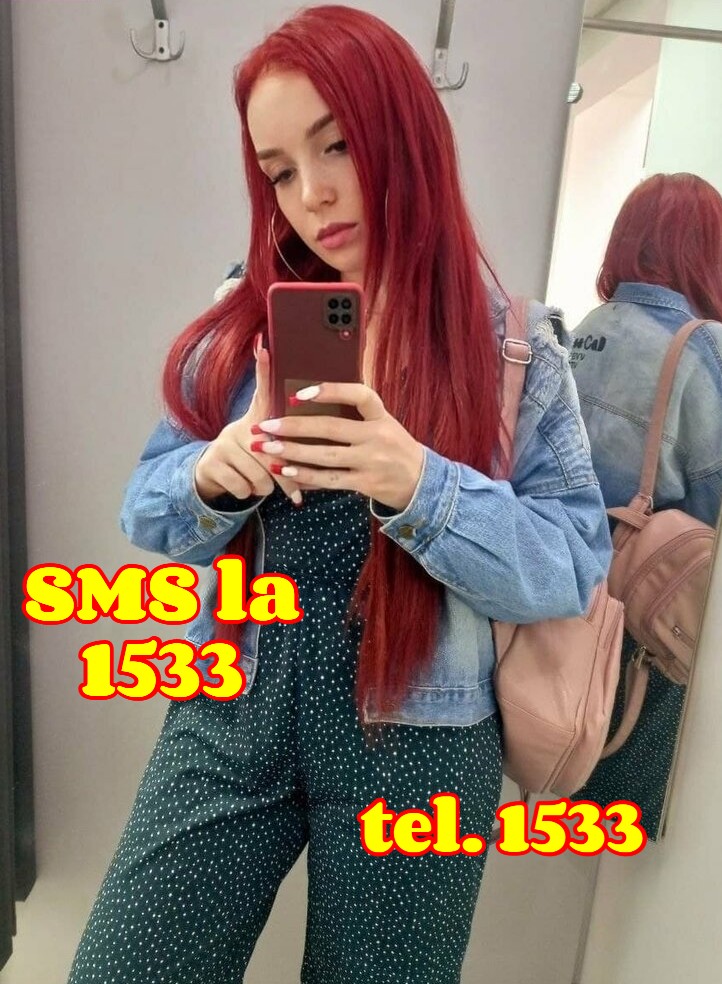 BUCURESTI TOATA TARA - Escorta Sexy - 1533 Unicul Numar ♥️ 1533 SEX CHAT SMS si VOCE LIVE la acelasi nr scurt 1533 Doar la NR 1533 suni si trimitI SMS! Numarul scurt 1533 SEX SMS SI/SAU VOCE IN DIRECT NON STOP! Incearca provocarea, misterul si dezlantuirea cuvintelor excitante si vei descoperii placeri nebanuite cu cele mai porno si experte fete tinere si mature! Totul numai cu femei reale, poti sa si suni la acelasi nr unic sa faci proba.  ♥️ 1533 e numarul care trezeste in tine cele mai ascunse fantezii.  Trimite textul SEXTING la 1533 si pornim distractia! Pt adult, tarif 1, 5 €/min/sms+tva