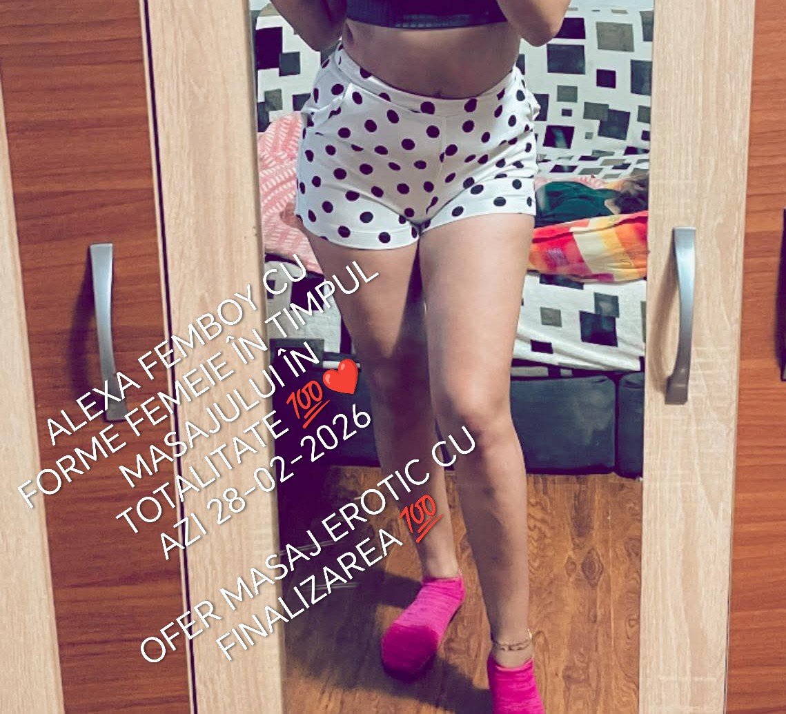 Escorta Oras: ARAD - Escorta Telefon: 0731128829 -  Servicii Escorta : BUN? 
SUNT  ALEXA, FEMBOY, CU FORME OFER MASAJ  ÎN  , , PAT  , , CU FINAL FERICIT ?? 
PE STRAD? SUNT B?RBAT 
IN PRIVAT ÎN PAT IN TIMPUL MASAJULUI PORT LENJERII SEXY PROVOCATOARE DAM?  LA FEL CUM M? VEDE?I ÎN POZE  ?I SUNT FEMEIE  ÎN TIMPUL MASAJULUI ???? ?? 

ACCEPT ?I GRUP DE 2-3 B?RBA?I 

FAC DOAR DEPLASARE LA DOMICILIU T?U SAU LA HOTEL ???? 

CU MARE DRAG A?TEPT MESAJELE VOASTRE VA PUP?CESC DE NU V? VEDE?I CU MULT DRAG.  , , ALEXA, , FEMBOY ????????