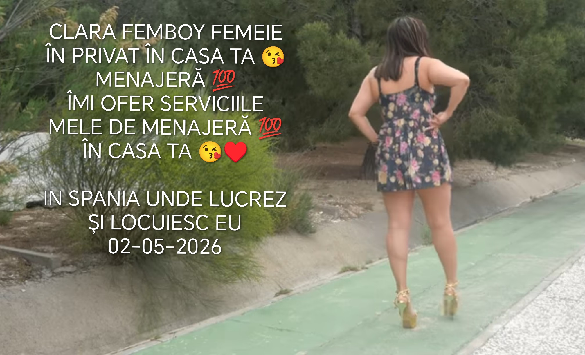 Escorta Oras: Pitești - Escorta Telefon: 0735332017 -  Servicii Escorta : Buna 
Sunt CLARA FEMBOY FEMEIE ÎN PRIVAT ÎN CASA TA ???? MENAJER? ???? 
ÎMI OFER SERVICIILE MELE DE MENAJER? ÎN CASA TA ?I FEMEIA TA PE PARCURSUL MENAJULUI ÎN CASA TA ???? MENAJER? 
DETALII WATAP DOAR MESAJE PUPICI ????