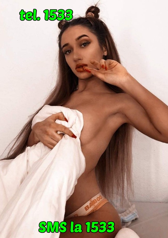 Bucuresti Toata Tara - Escorta Sexy - ♥️ 1533 - nr.  scurt de telefon 1533 ♥️ SEX SMS SAU VOCE, cea mai tare excitare! Incearca provocarea, misterul si dezlantuirea cuvintelor excitante si vei descoperii placeri nebauite cu cele mai porno si experte fete tinere si mature! Totul numai cu femei reale, poti sa si suni la acelasi nr unic sa faci proba .  1533 e numarul care trezeste in tine cele mai ascunse fantezii.  HAI SA FACEM SEXTING, baby! Trimite textul SEXTING la 1533 si pornim distractia Destinat adultilor, tarif 1, 5 eur/sms&amp;min fara tva.  NON STOP