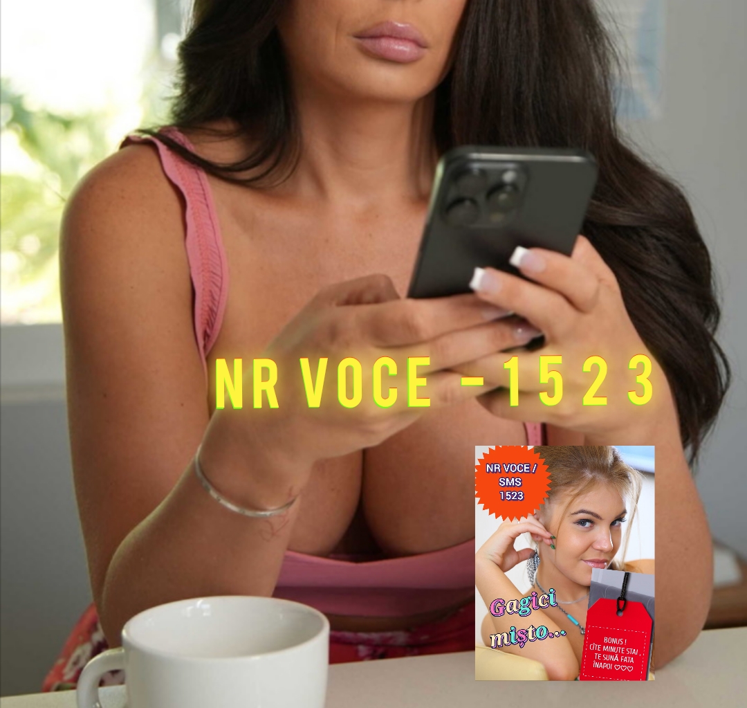 Escorta Oras: Deziree. Net - Escorta Telefon: 0906120116 -  Servicii Escorta : Te simți singur , ai poftă de nebunii ? Ei bine , nu ezita , sună-mă iar eu voi face tot ceea ce dorești și poate vom ajunge să servim aroma de cafea împreună.  Ma poți suna la Nr afișat.  Trebui să ai peste 18 + .  SUNTEM NON-STOP.  PUPICI
Îmi pot trimite mesaj la numărul scurt de telefon 1523