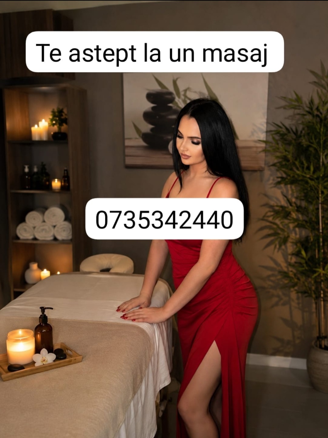 Escorta Sex - Escorta senzuala ofer companie si masaj tantric.  Te invit pe tine domn manierat sa te bucuri de o sedinta de masaj relaxant intr-un ambient discret si placut, daca apreciezi masajul, esti unde trebuie, poze reale, - Telefon: 0735342440 