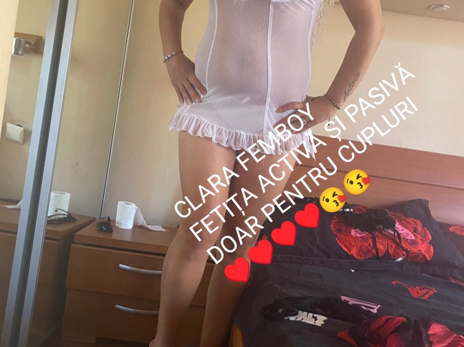 Escorta Oras: Turnu Măgurele Teleorman - Escorta Telefon: 0731128829 -  Servicii Escorta : Buna sunt CLARA FEMBOY ACTIV? ?I PASIV? DOAR PENTRU CUPLURI 
DETALII WATAP DOAR MESAJ NU RASPUND LA APELURI