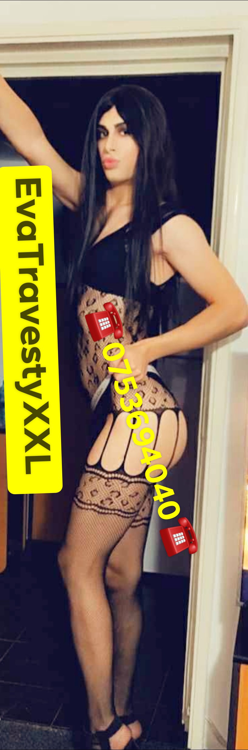 Bucuresti - Escorta Sexy - Eva travestita activa dotata XXL