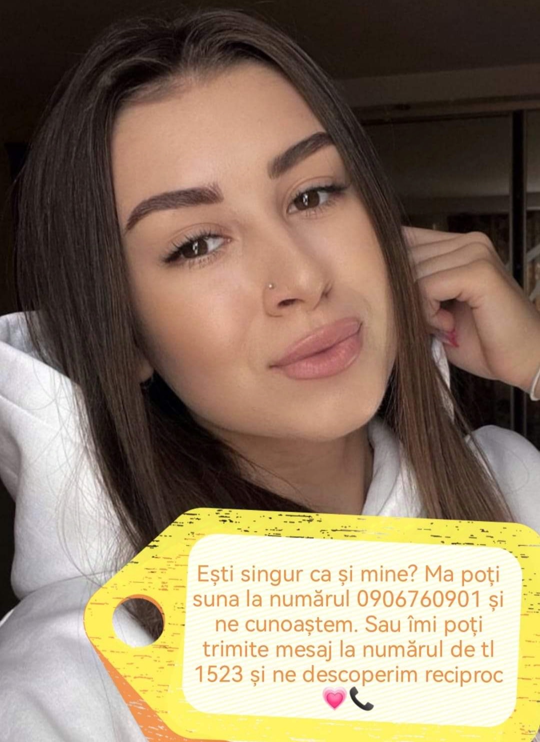Escorta Oras: Toată ȚARA - Escorta Telefon: 0906760901 -  Servicii Escorta : Buna baby ! Vrei sa iti traiesti viata ca o aventura continua fara limite si prejudecati? La fel sunt si eu si imi place sa satisfac toate poftele tale obraznice legate de orice fantezie.  Fii tu primul și sună-mă sau daca ești mai timid lasă-mi SMS la Nr 1523 EVA