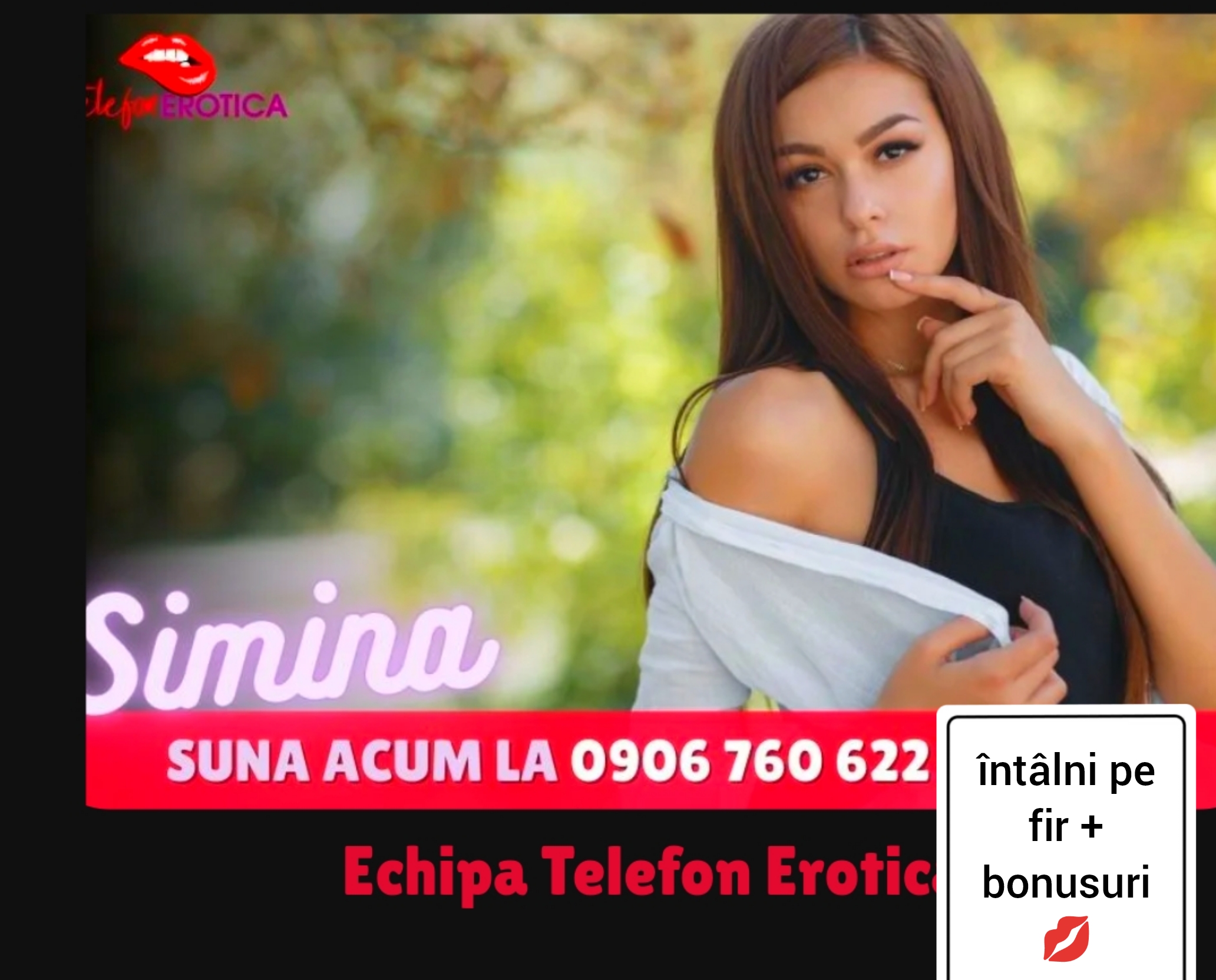 Escorta Oras: Toată ȚARA - Escorta Telefon: 0906760958 -  Servicii Escorta : Ești singur ? Vrei să petreci clipe minunate alături de fetele simpatice și dornice să cunoască băieți drăguți și plini de viață ? Ei bine, alaturi de noi plictiseala dispare pentru că tu ai ales momentul potrivit.  .  .  Fetele răspund non-stop la numere sau lasă SMS la Nr 1523 - cu textul - PARTY .  Ne găsești cu variante multe căutând pe google - TELEFONEROTICA.  Bine ai venit, te pupăm