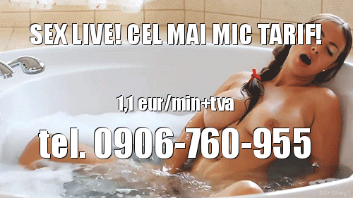 Toata Tara - Escorta Sexy - ❤ 0906-760-955 ❤ Telefonul erotic cu cel mai mic tarif din tara pt sex total! Singura linie erotica care are si SEXSMS! Telefonul erotic cu cel mai mic tarif din tara pentru sex total: 0906-760-955 doar 1, 1 eur/min CEL MAI MIC TARIF REAL GARANTAT! VOCE SI SMS NON STOP! SEX live la telefon! Noi stim sa te satisfacem! Jocuri erotice, dominare si fantezii erotice nebanuite.  Orice iti doresti, va fi posibil alaturi de noi live VOCE sau SMS! Tel.  0906-760-955 (1, 1 eur/min).  TOTUL CU FEMEI REALE! Prin SMS la nr.  1533 (1, 5 eur/sms) daca trimiti textul SEX SMS si imediat incepem distractia! Tarif fara tva.  Acest Anunt este destinat EXCLUSIV Adultilor! ❤