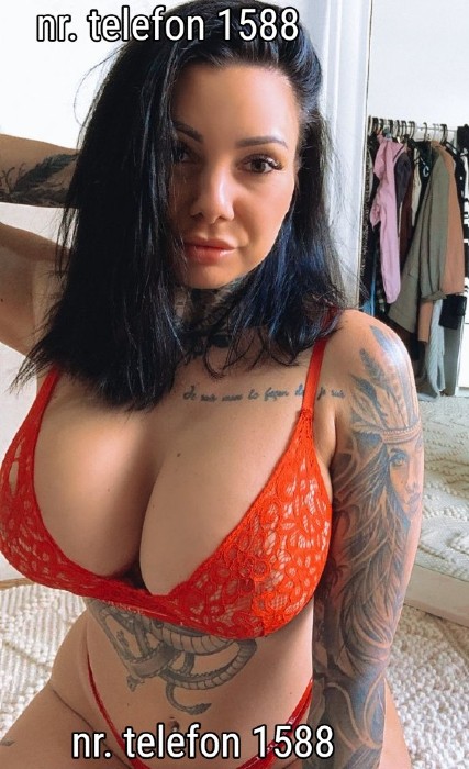 Bucuresti Toata Tara - Escorta Sexy - Vesela dar discreta, atragatoare si incitanta, sunt deschisa la noi provocari, dar astept sa ma descoperi tu.  Daca si tu ai fantezii si fetishuri neimpartasite, nu ezita sa ma cauti si interactiunea noastra va fi memorabila.  Ma poti gasi simplu, suna-ma la numarul de telefon 1588 scris pe poze mele din profil sau trimite-mi SMS la acelasi numar scurt 1588 cu numele meu, DELIA si eu te voi contacta negresit.  Pupici fierbinti, (1, 5 eur/sms+tva) DELIA