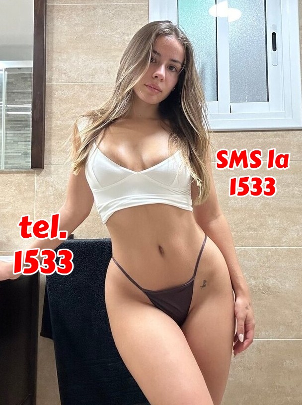 Toata Tara - Escorta Sexy - ❤ 1533 - nr.  scurt de telefon 1533 ❤ SEX SMS SAU VOCE, cea mai tare excitare! Incearca provocarea, misterul si dezlantuirea cuvintelor excitante si vei descoperii placeri nebauite cu cele mai porno si experte fete tinere si mature! Totul numai cu femei reale, poti sa si suni la acelasi nr unic sa faci proba .  1533 e numarul care trezeste in tine cele mai ascunse fantezii.  HAI SA FACEM SEXTING, baby! Trimite textul SEXTING la 1533 si pornim distractia Destinat adultilor, tarif 1, 5 eur/sms&amp;min fara tva.  NON STOP ❤