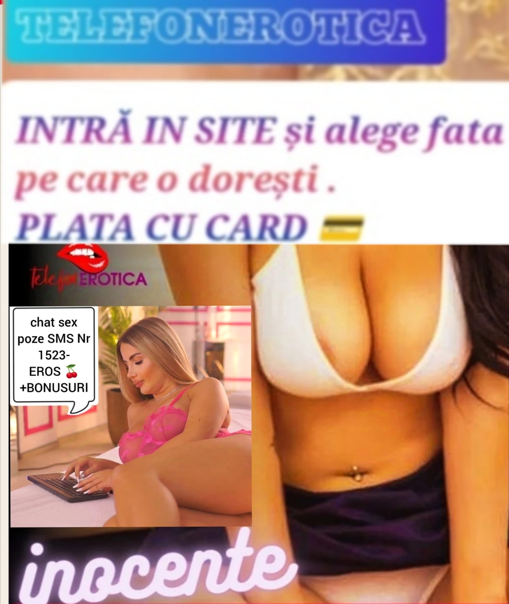 Escorta Oras: Toată Tara - Escorta Telefon: 0906760622 - Servicii Escorta : TELEFONEROTICA DE AZI NU MAI DUCI GRIJA MINUTELOR- INTRA PE SITE SI CUMPĂRĂ PACHETE PROMO -DISCUTI CU CE FATA DOREȘTI TU! oferă servicii impecabile. Gagicile sunt nebunatice, înțelegătoare , ascultătoare și sexy. Îți vor satisface orice fantezie sexuală fără discuții. . . Te vei simți satisfăcut pe deplin fără discutii ;) . Așteptăm apelul tău la Nr afișat sau SMS la 1523 - GAGICI MIȘTO Escorta Oras: Toată Tara - Escorta Telefon: 0906760622 - Servicii Escorta : TELEFONEROTICA DE AZI NU MAI DUCI GRIJA MINUTELOR- INTRA PE SITE SI CUMPĂRĂ PACHETE PROMO -DISCUTI CU CE FATA DOREȘTI TU! oferă servicii impecabile. Gagicile sunt nebunatice, înțelegătoare , ascultătoare și sexy. Îți vor satisface orice fantezie sexuală fără discuții. . . Te vei simți satisfăcut pe deplin fără discutii ;) . Așteptăm apelul tău la Nr afișat sau SMS la 1523 - GAGICI MIȘTO