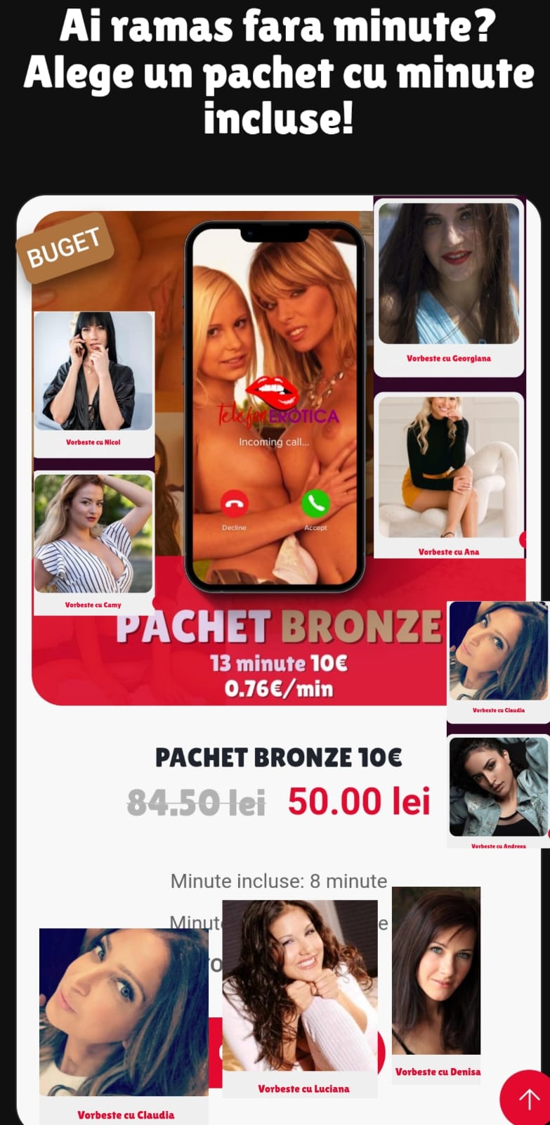 Escorta Oras: Toată Tara - Escorta Telefon: 0906760901 - Servicii Escorta : TELEFONEROTICA DE AZI NU MAI DUCI GRIJA MINUTELOR- INTRA PE SITE SI CUMPĂRĂ PACHETE PROMO -DISCUTI CU CE FATA DOREȘTI TU! oferă servicii impecabile. Gagicile sunt nebunatice, înțelegătoare , ascultătoare și sexy. Îți vor satisface orice fantezie sexuală fără discuții. . . Te vei simți satisfăcut pe deplin fără discutii ;) . Așteptăm apelul tău la Nr afișat sau SMS la 1523 - GAGICI MIȘTO Escorta Oras: Toată Tara - Escorta Telefon: 0906760901 - Servicii Escorta : TELEFONEROTICA DE AZI NU MAI DUCI GRIJA MINUTELOR- INTRA PE SITE SI CUMPĂRĂ PACHETE PROMO -DISCUTI CU CE FATA DOREȘTI TU! oferă servicii impecabile. Gagicile sunt nebunatice, înțelegătoare , ascultătoare și sexy. Îți vor satisface orice fantezie sexuală fără discuții. . . Te vei simți satisfăcut pe deplin fără discutii ;) . Așteptăm apelul tău la Nr afișat sau SMS la 1523 - GAGICI MIȘTO