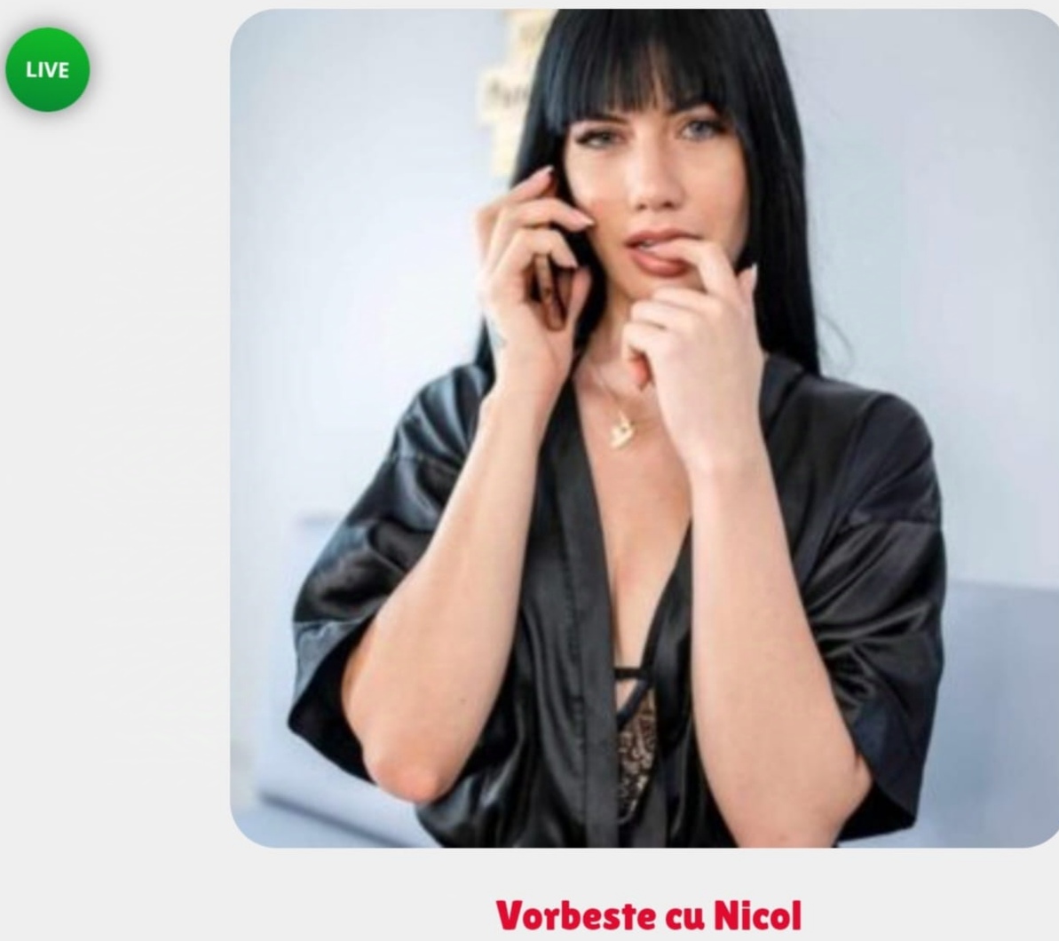 Escorta Oras: Bucuresti - Escorta Telefon: 0906760903 - Servicii Escorta : Vă salut dragii mei . Sunt Nico , am 29 de ani și sunt o brunețică frumușică, dulcică și plină de energie. Cu mine poți discuta orice…Daca ești singurel si gata sa incercam ceva frumos mă poți suna oricînd dorești. Debea aștept să ne cunoaștem sau lasă-mi SMS la 1523 - LUCIANA Escorta Oras: Bucuresti - Escorta Telefon: 0906760903 - Servicii Escorta : Vă salut dragii mei . Sunt Nico , am 29 de ani și sunt o brunețică frumușică, dulcică și plină de energie. Cu mine poți discuta orice…Daca ești singurel si gata sa incercam ceva frumos mă poți suna oricînd dorești. Debea aștept să ne cunoaștem sau lasă-mi SMS la 1523 - LUCIANA
