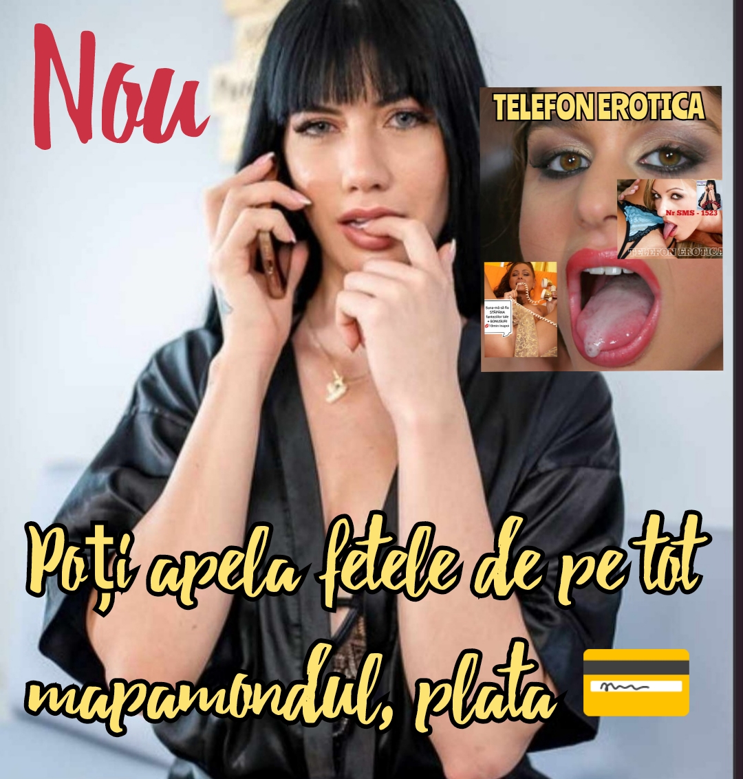 Escorta Oras: Bucuresti - Escorta Telefon: 0906760958 -  Servicii Escorta : TELEFONEROTICA DE AZI NU MAI DUCI GRIJA MINUTELOR- INTRA PE SITE SI CUMPĂRĂ PACHETE PROMO -DISCUTI CU CE FATA DOREȘTI TU! oferă servicii impecabile.  Gagicile sunt nebunatice, înțelegătoare , ascultătoare și sexy.  Îți vor satisface orice fantezie sexuală fără discuții.  .  .  Te vei simți satisfăcut pe deplin fără discutii ;) .  Așteptăm apelul tău la Nr afișat sau SMS la 1523 - GAGICI MIȘTO