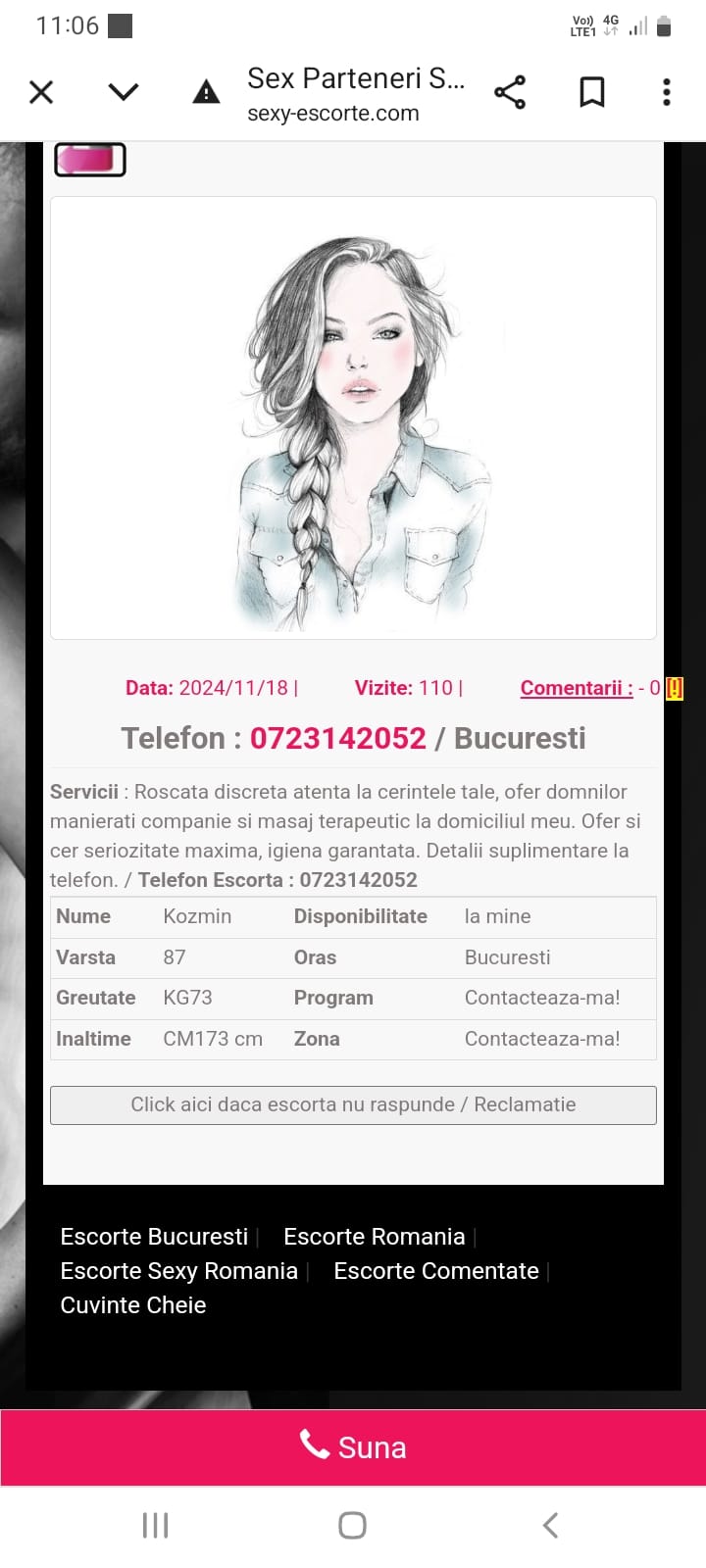 Escorta Oras: Priboieni - Escorta Telefon: 0723142052 -  Servicii Escorta : Roscata discreta atenta la cerintele tale, ofer domnilor manierati companie si masaj terapeutic la domiciliul meu.  Ofer si cer seriozitate maxima, igiena garantata.  Detalii suplimentare la telefon. 