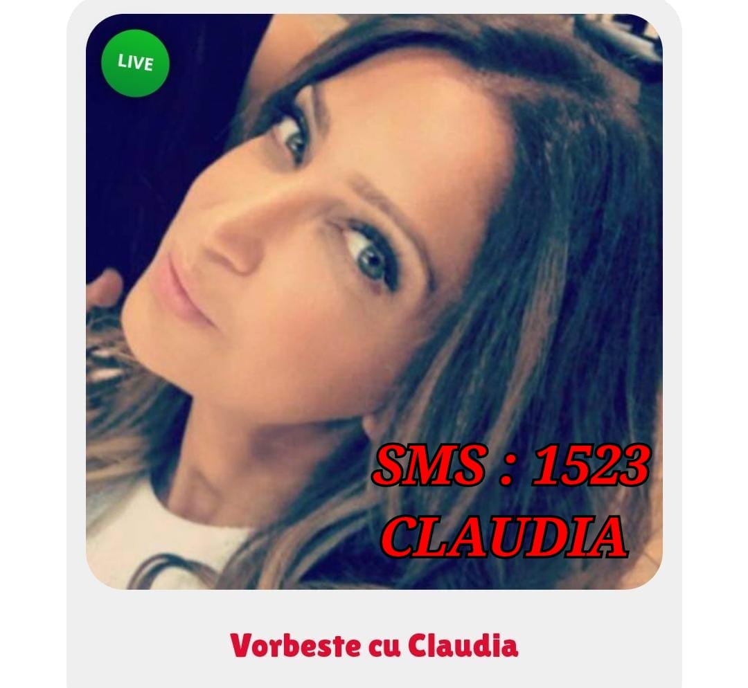 Escorta Oras: Toată Tara - Escorta Telefon: 0906760903 -  Servicii Escorta : Claudia, domnișoară fără inhibiții, nebunatică și sexy.  Sunt dornică să fac sex și să ofer companie tipilor cu chef de nebunii.  Fac de toate pt că mă ține.  Sunt futacioasa supremă.  .  .  Sună-mă cînd simți tu la Nr afișat.  .  .  nu mă dezlipesc de mobil :) îmi poți trimite mesaj la numărul scurt de telefon 1523
