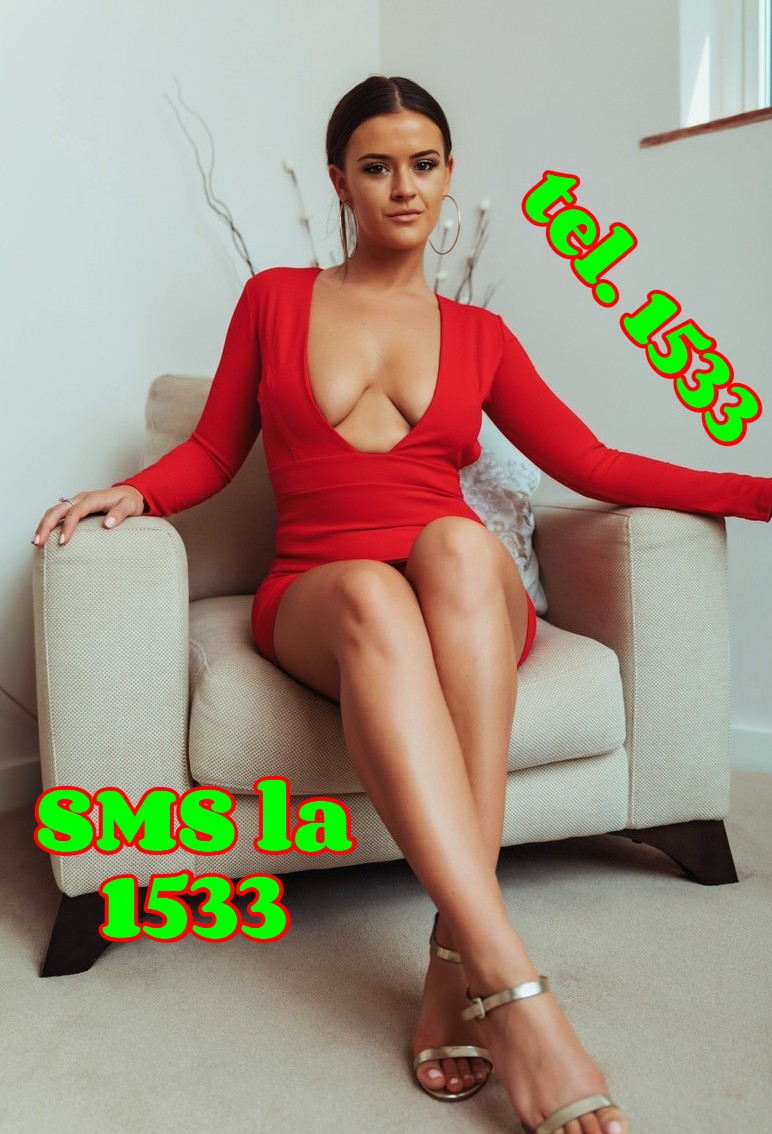 Toata Tara - Escorta Sexy - 1533 Numarul scurt 1533 SEX SMS SI/SAU VOCE IN DIRECT NON STOP! Cea mai tare excitare! Incearca provocarea, misterul si dezlantuirea cuvintelor excitante si vei descoperii placeri nebauite cu cele mai porno si experte fete tinere si mature! Totul numai cu femei reale, poti sa si suni la acelasi nr unic sa faci proba.  1533 e numarul care trezeste in tine cele mai ascunse fantezii.  HAI SA FACEM SEXTING, baby! Trimite textul SEXTING la 1533 si pornim distractia Destinat adultilor, tarif 1, 5 eur/sms/min fara tva.  NON STOP LIVE!