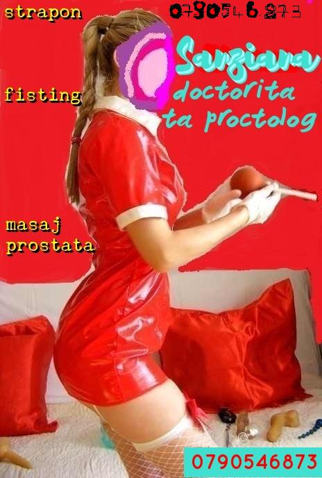 Escorta Sex - Terapie prin jocuri de supunere, de umilire si de control Nu te mai atrage sotia? Te simti atras de femei rele, obraznice, dezinvolte, controlante si dominatoare? Cred ca locul tau este sub tocul meu.  De azi voi fi controloarea orgasmului tau, a telefonului si a buzunarelor tale! Hai, buzunarele, telefonul, organul si orgasmul la control! Iti plac atingerile la fund? Stai in patru labe, ca sa iti fac si un control la prostata! Poate iti voi face cunostinta si cu amicul meu, Bombardierul, straponul din sertarul cu jucarii.  Ai un micropenis pentru care inca nu s-a inventat un microprezervativ si care nu suscita nimanui interesul? Jenant! Cred ca ar trebui sa iti pun pampoane roz si sa fac din tine fetita.  Te pot imbraca in lenjerie de dama, te pot urca pe tocuri, epila, machia, ruja, iti pot colora cu rosu unghiile, iti pot vopsi parul sau iti pot pune peruca, dar tot nu poti deveni mai sexy decat stapata ta, tarfa submisa! Nu te poti lua la intrecere cu mine.  Iti vorbesc si te subclasez prin fiecare centimetru al corpului meu.  Stiu ca vrei sa fii Eu, dar nu se poate nici macar sa ma ai.  Eu sunt cea care te detine pe tine si fac din tine ce vreau eu, o carpa, o jucarie, un Mappets, un animal de companie, o perna pentru picioare sau pentru sezut, o scrumiera, un veceu,  etc.  Cand imi vezi sfarcurile batoase, hipnotice iesindu-ti in intampinare, uiti pe ce lume te afli si cum te cheama.  Nu-i nimic, am sa iti pun eu un nume nou care sa iti reprezinte obedienta si am sa te anunt ca te afli in lumea mea, pe taramul fetisurilor si fanteziilor unde trebuie sa te supui restrictiilor si ordinelor mele.  Las sa ti se scurga cat mai mult seva din madular la picioarele mele, in timp ce te tin in suspans.  Stiu ca asta este cel mai placut chin al tau.  Mi-a placut cand mi-ai marturisit ca ti-ai dat drumul noaptea, in somn, cand m-ai visat.  Hai, impresioneaza-ma cu abilitatile tale de inchinare! Vreau fapte, nu doar vorbe magulitoare! Nu opune rezistenta impulsului de a ma rasfata! Cumpara-mi cat mai des flori si cadouri, ca sa am mereu chipul luminat de bucurie! Deschide gura numai ca sa ma intrebi cu ce imi poti fi de folos! Fii bancomatul meu personal! Chischireii sunt afrodisiacul meu.  Daca vrei sa imi devii sclav personal, va trebui sa sari in picioare la orice ora din zi si din noapte pentru mine! Imi place sa iti vad entuziasmul real de a-mi fi supus.  Imi place cand unui beta excitat ii tremura vocea de emotie in fata mea.  Ce ti-a prescris doctorul azi, umilire extrema si brutala? Asta iti voi da! Vom merge la munte unde, printre alte umilinte pe care le vei indura, te vei tavali ca un porc prin zapada in pielea goala, ca sa stergi de pe piele cuvintele umilitoare pe care le voi scrie pe tine, dupa care te voi parli cu lumanarea! Nota de plata ti-o fac de la telefon.  .  Ofer sesiuni terapeutice si la telefon, dar nimic nu se compara cu o terapie face to face.  .  Sunt stapana Sanziana, o dominatoare alpha, profesionista, lidera placerii,  dupa care mintea iti pleaca zi de zi de acasa.  Programarile se fac din timp, chiar cu o zi sau doua inante.  - Telefon: 0790546873 
