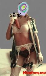 Bucuresti - Escorta Sexy - Nurse play/ medical play Am pentru tine cel mai bun tratament pentru ameliorarea stresului.  Mi-am pus manusile medicale si te astept la un examen medical pervers si expus! Poate fi un control de rutina sau vizand o anumita problema a carei rezolvare a fost lasata mult timp in asteptare.  Sunt Sanziana, asistenta sau doctorita dominatoare pe care vrei sa o vezi cand vrei sa explorezi fetisuri medicale.  Acest domeniu al jocului poate incepe usor cu o examinare blanda, dar ferma a zonelor tale sensibile, escaladand intr-un amestec de senzatii si experiente cu diverse jucarii erotice, bandaje, legaturi, cleme, uro, facesitting, fingering, strapon, fisting, palmuire, spanking, hand job, foot job, mumificare, gagging, pegging, spitting, vorbit murdar, supozitoare, umilire, masaj la prostata, corporal, edging, cbt, sensory play, foot worship, etc.  Te vei simti din ce in ce mai bine pe masura ce vei urma tratamentul prescris de mine si vei ceda tentatiei de a-mi atinge ciorapii fini, de a-mi mirosi pantofii, de a-mi simti pe fata ta chilotii, pasarika, latexul sau orice are legatura cu mirosurile si feromonii.  Acolo unde fetisul intalneste dorinta se afla momentele tale de mare slabiciune, pe care le voi exploata intens pana la extaz.  Te tratez cu atentie deosebita si fara graba.  Poti ramane la reanimareo zi intreaga.  Suna-ma pentru o programare! Pot trata orice urgenta si la telefon. 